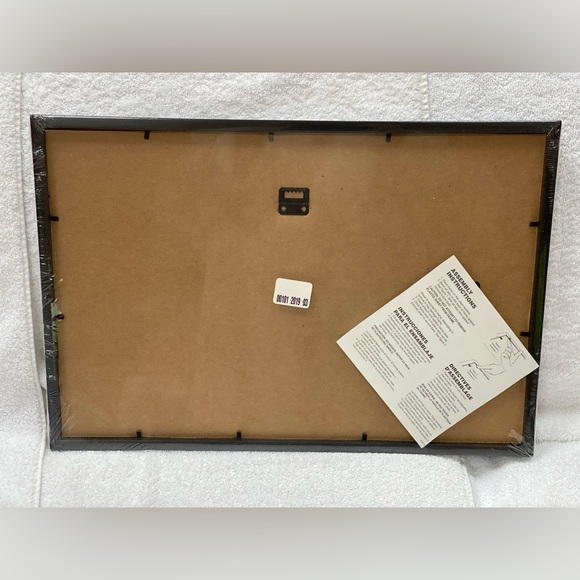 Set of 2 New and Sealed Black Poster Frames 12” x 18.” Studio Decor Trendsetter. - Picture 4 of 9